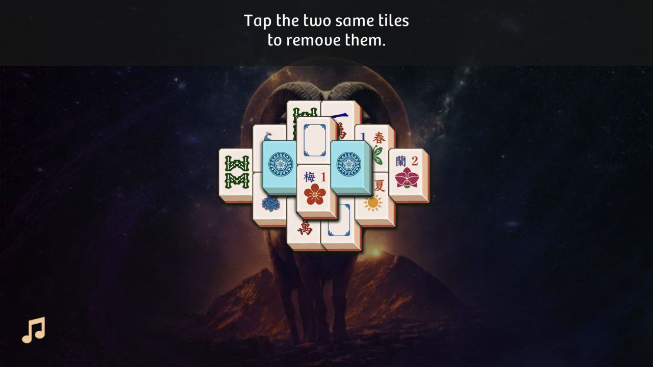Mahjong Solitaire Zodiac Review and Open Tile Strategy Notes gameplay evidence captured by NovarGame